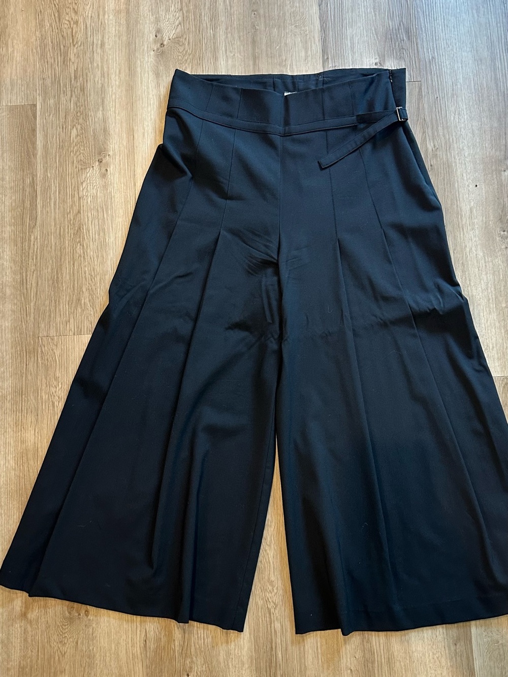 Designer Sarah Pacini gaucho culotte pants sz 3 10/12